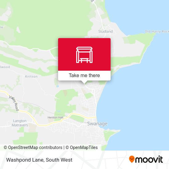 Washpond Lane map