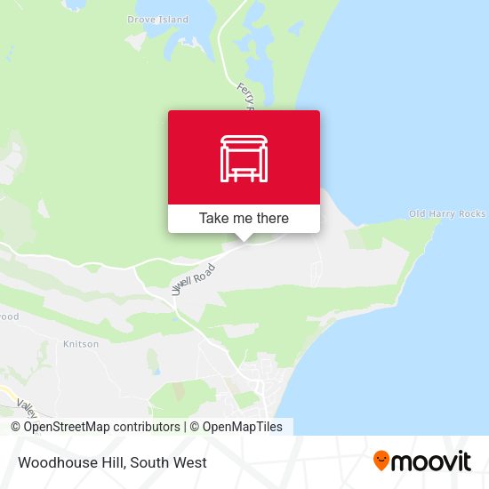 Woodhouse Hill map