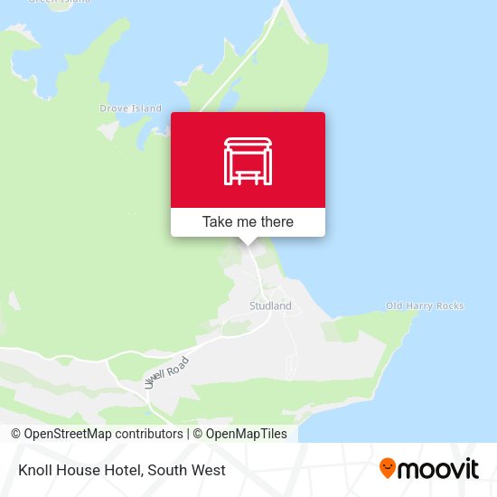 Knoll House Hotel map