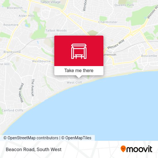 Beacon Road map