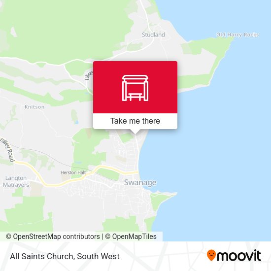 All Saints Church map