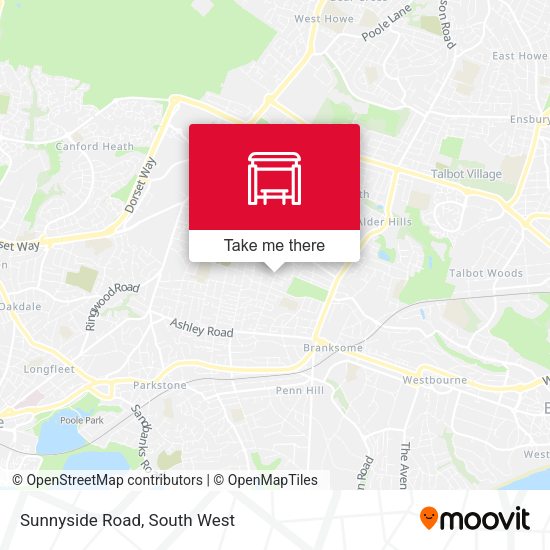 Sunnyside Road map
