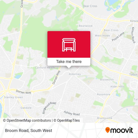 Broom Road map