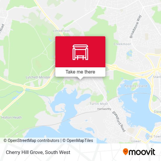 Cherry Hill Grove map