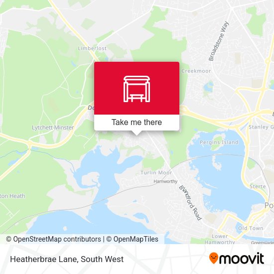 Heatherbrae Lane map