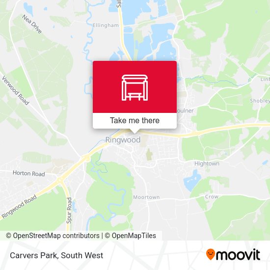 Carvers Park map