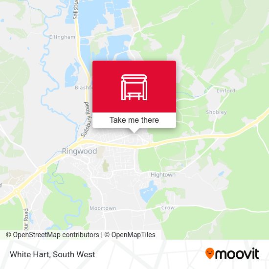 White Hart map
