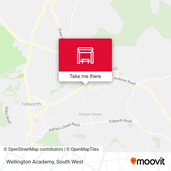 Wellington Academy map