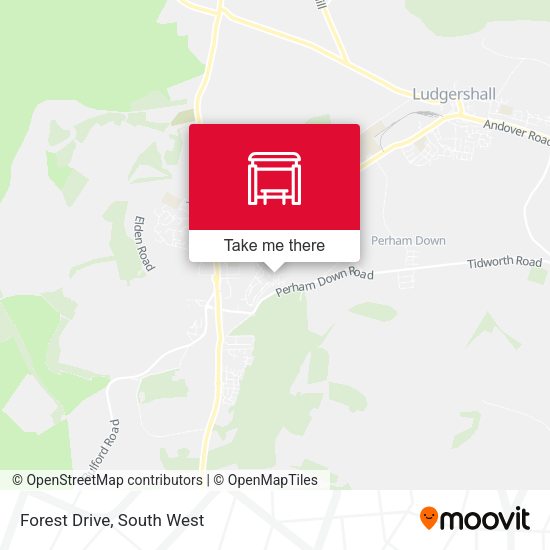 Forest Drive map