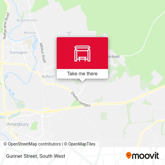 Gunner Street map