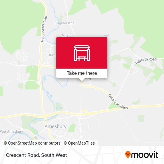 Crescent Road map