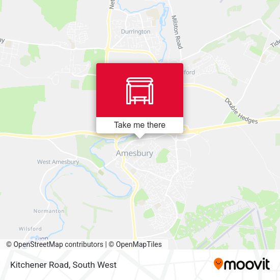 Kitchener Road map