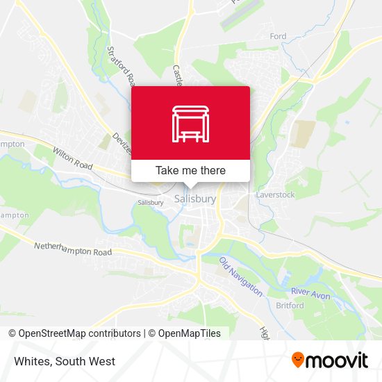 Whites map