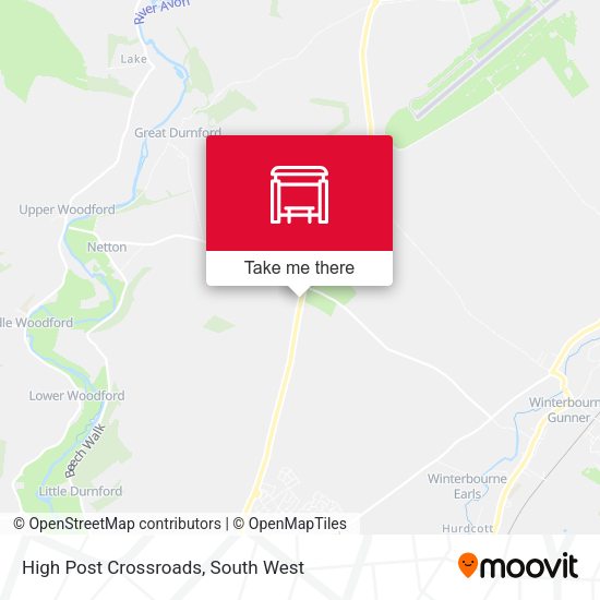 High Post Crossroads map