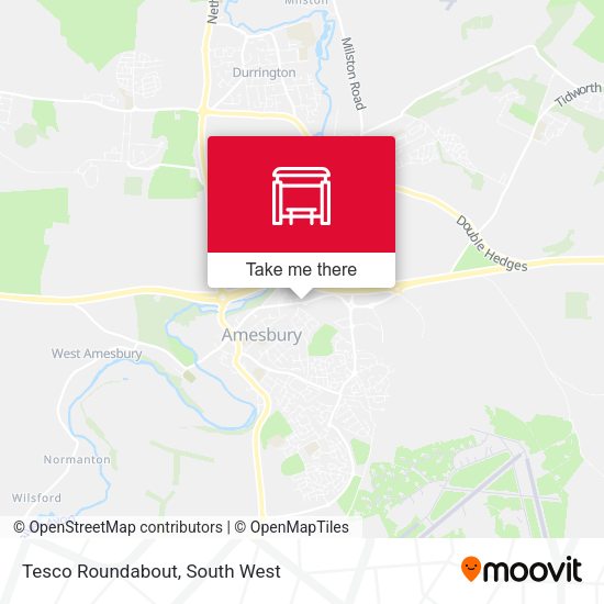 Tesco Roundabout map
