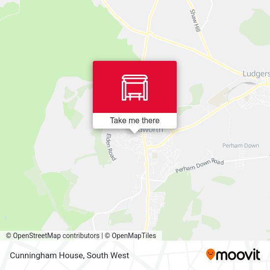 Cunningham House map