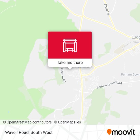 Wavell Road map
