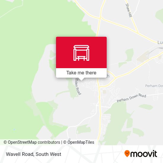 Wavell Road map