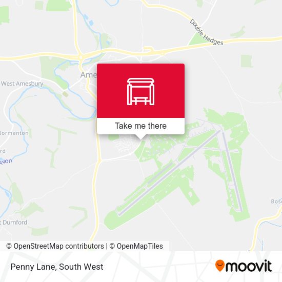 Penny Lane map