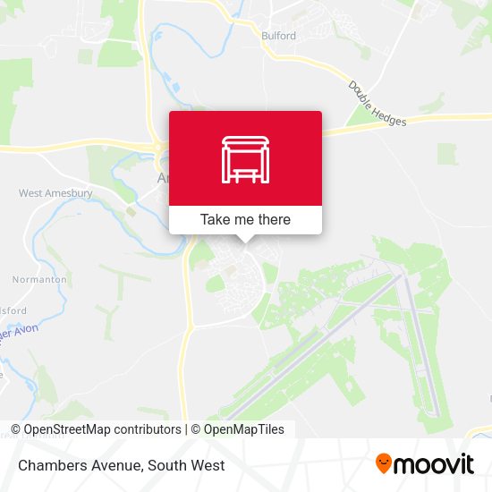 Chambers Avenue map