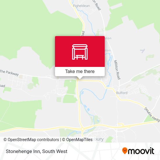 Stonehenge Inn map