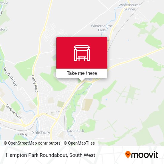 Hampton Park Roundabout map