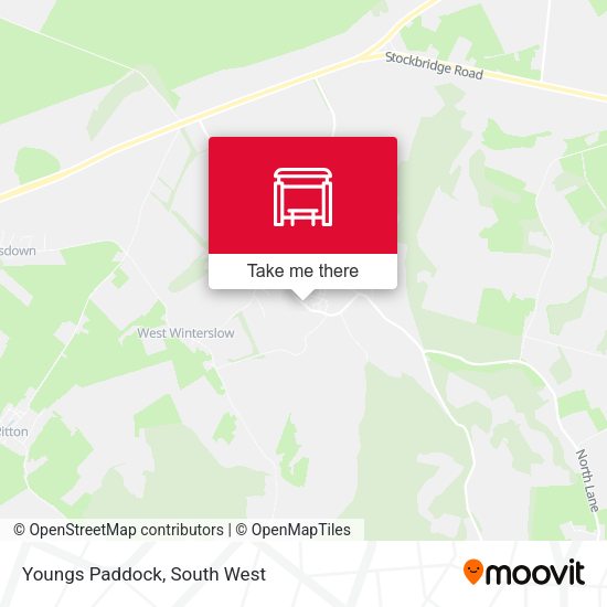 Youngs Paddock map