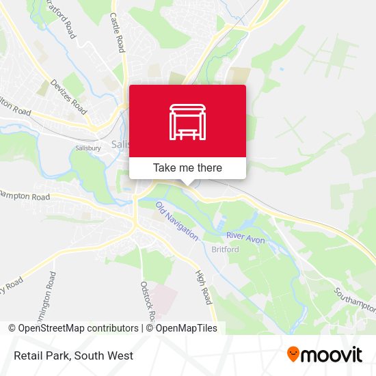 Retail Park map