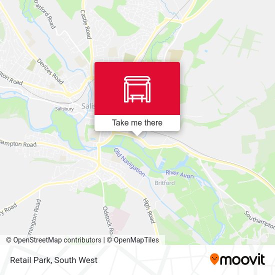 Retail Park map