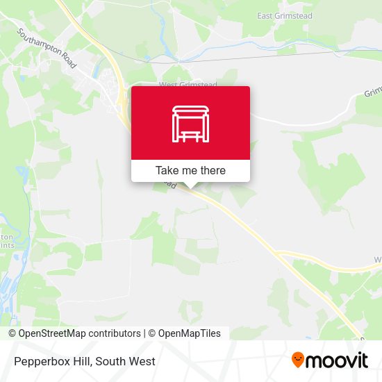 Pepperbox Hill map
