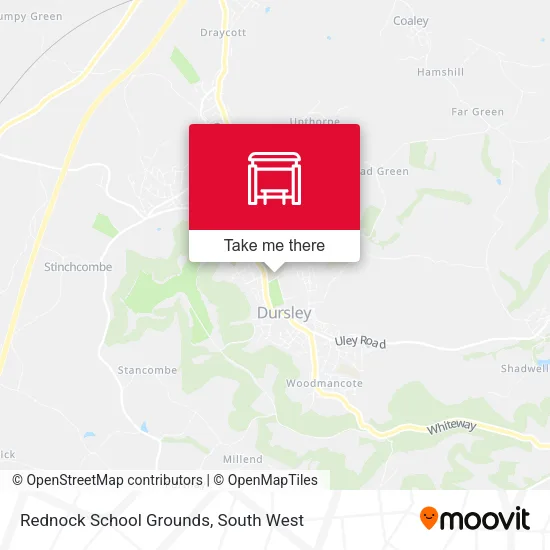 Rednock School Grounds map