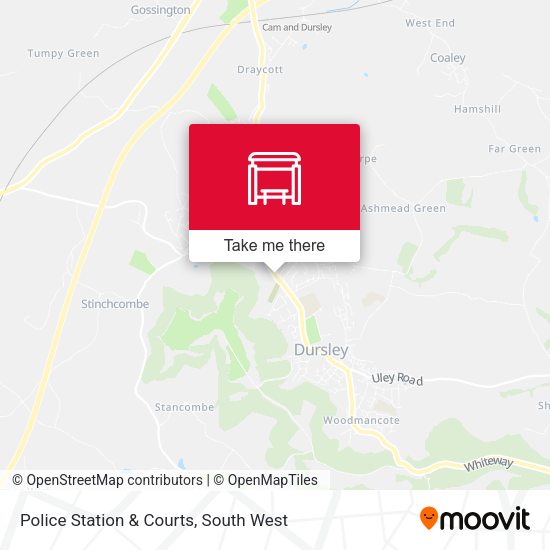 Police Station & Courts map