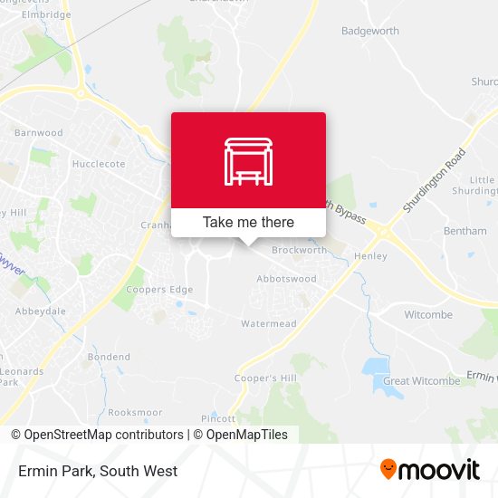 Ermin Park map
