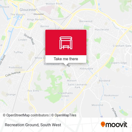 Recreation Ground map