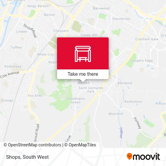 Shops map