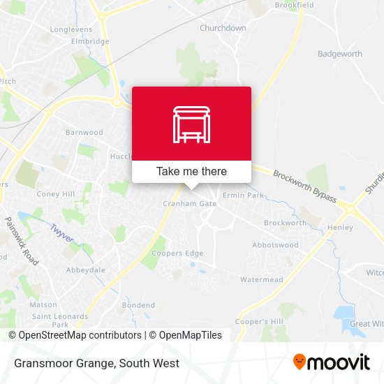Gransmoor Grange map