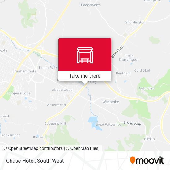 Chase Hotel map