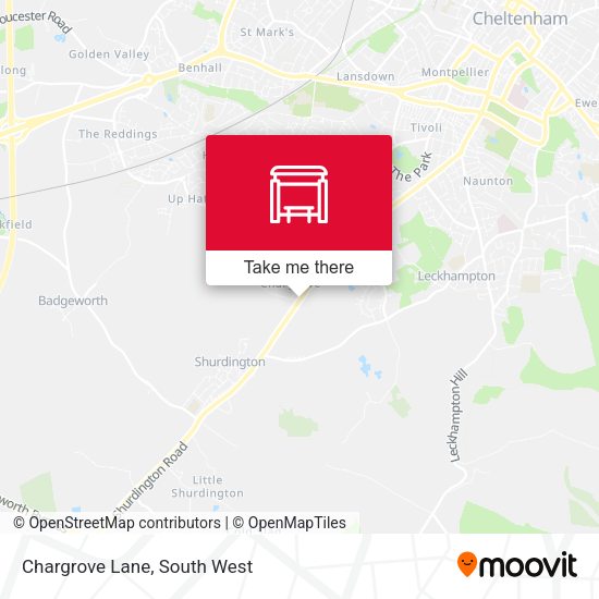 Chargrove Lane map
