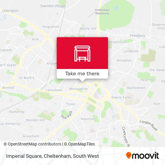 Imperial Square, Cheltenham map