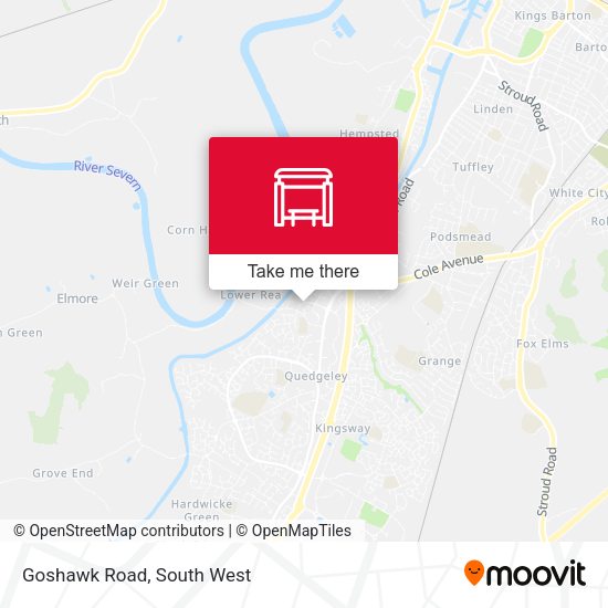 Goshawk Road map
