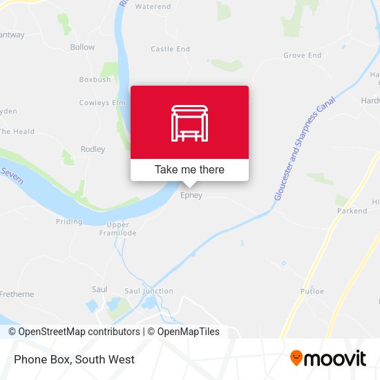 Phone Box map