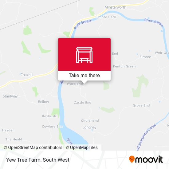 Yew Tree Farm map