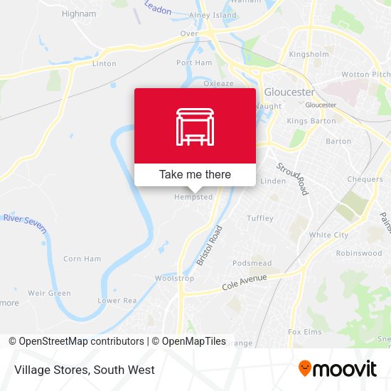 Village Stores map