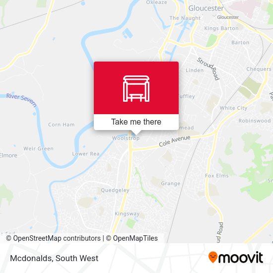 Mcdonalds map