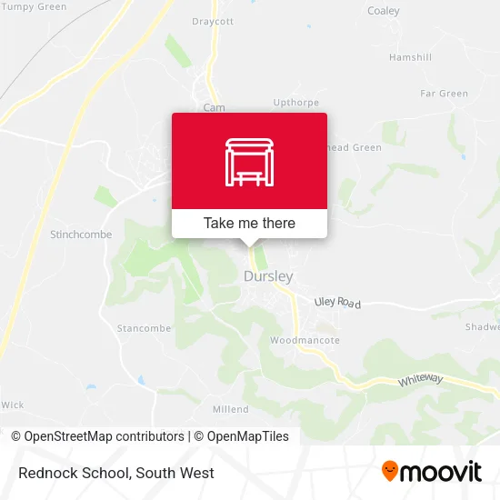 Rednock School map