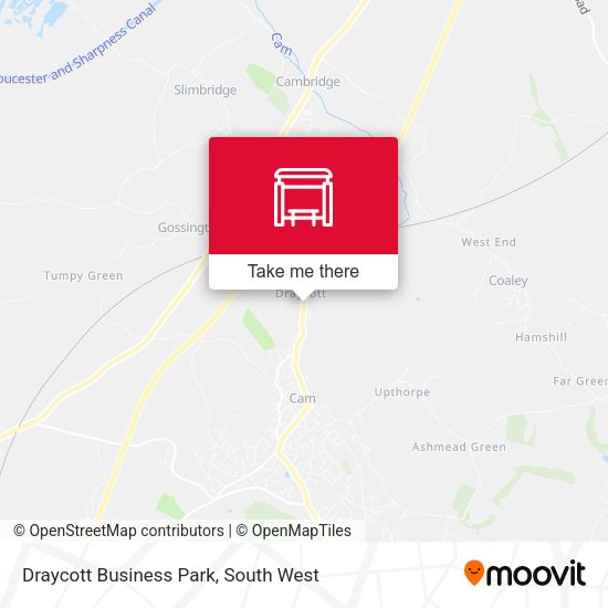 Draycott Business Park map