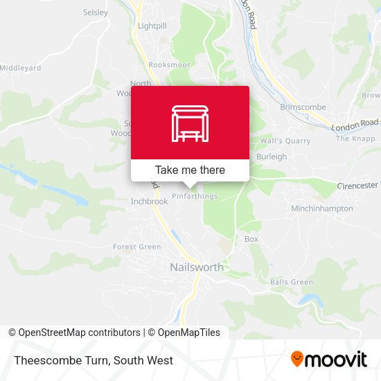Theescombe Turn map