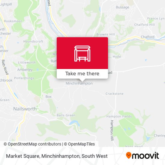 Market Square, Minchinhampton map