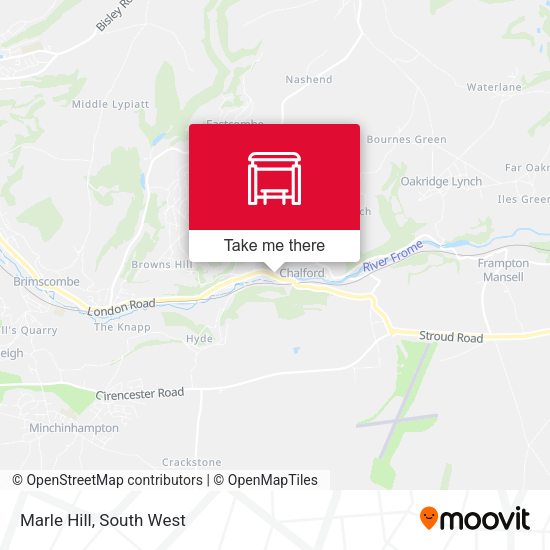 Marle Hill map