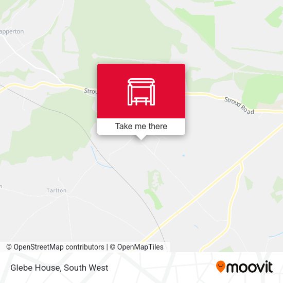 Glebe House map